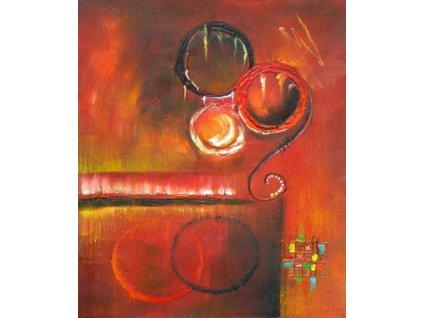 Obraz - Divoký oheň (Rozměr 50 cm x 40 cm)