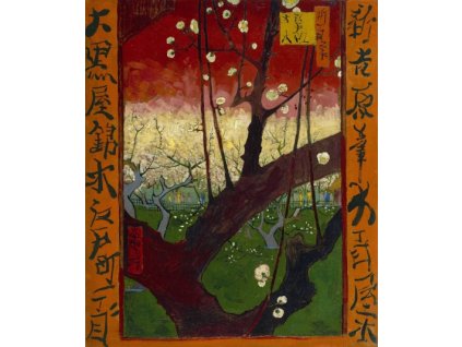 Flowering Plum Orchard (Rozměr 60 cm x 50 cm)