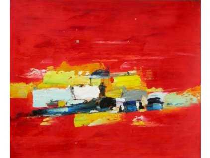 Obraz - Žlutá záře (Rozměr 40 cm x 50 cm)