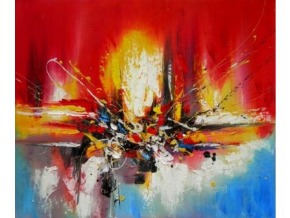 Obraz - Velký třesk (Rozměr 40 cm x 50 cm)