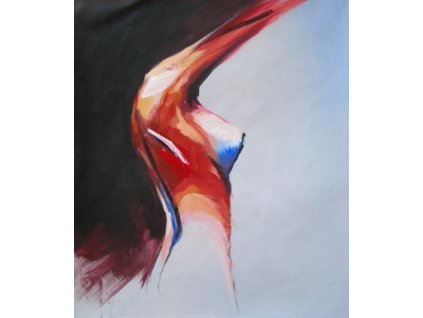 Obraz - Nahá dáma (Rozměr 50 cm x 40 cm)