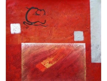 Obraz - Červené snění (Rozměr 40 cm x 50 cm)