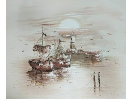 Obraz - Bárky (Rozměr 40 cm x 50 cm)