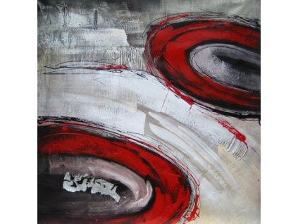 Obraz - Šedé stíny (Rozměr 100 cm x 100 cm)