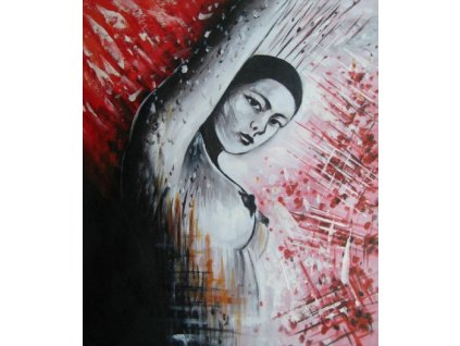 Obraz - Žena (Rozměr 50 cm x 40 cm)