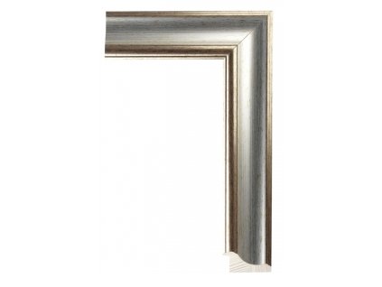 Rám - Renesance Silver I. (Rozměr 30 x 40 cm)