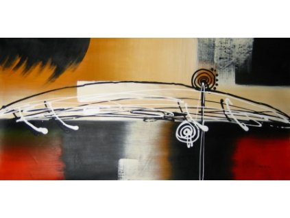Obraz - Pohyb (Rozměr 60 cm x 120 cm)
