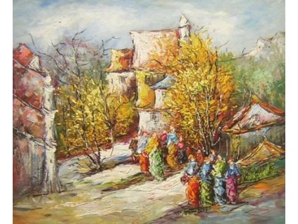 Obraz - Barevný podzim (Rozměr 50 cm x 60 cm)