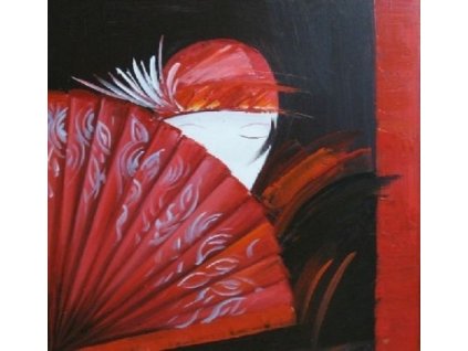 Obraz - Tajemství (Rozměr 100 cm x 100 cm)