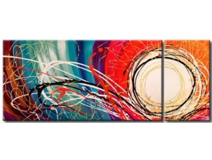 Obrazový set - Svět (Rozměr 50 x 95 cm)