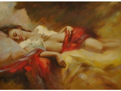 Obraz - Hluboký spánek (Rozměr 40 cm x 60 cm)
