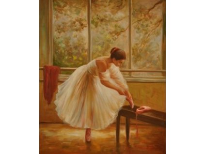 Obraz - Baletka (Rozměr 60 cm x 50 cm)