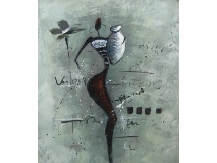 Obraz - Moderní žena (Rozměr 50 cm x 40 cm)