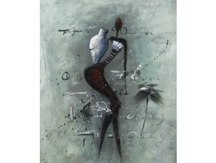 Obraz - Moderní žena I. (Rozměr 50 cm x 40 cm)