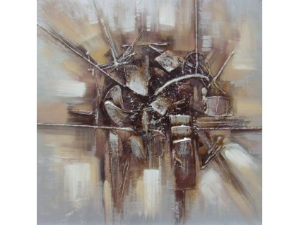 Obraz - Vír myšlenek (Rozměr 100 cm x 100 cm)