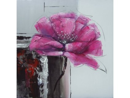 Obraz - Květ (Rozměr 100 cm x 100 cm)