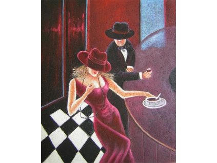 Obraz - Seznámení (Rozměr 60 cm x 50 cm)