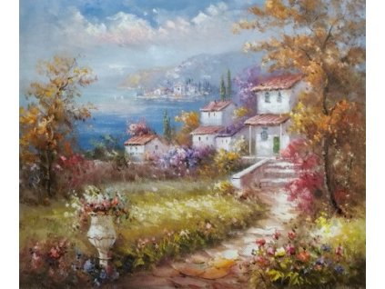 Obraz - Cesta k pobřeží (Rozměr 50 cm x 60 cm)