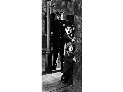 Charlie Chaplin - The Kid I. (Rozměr 70 cm x 30 cm)