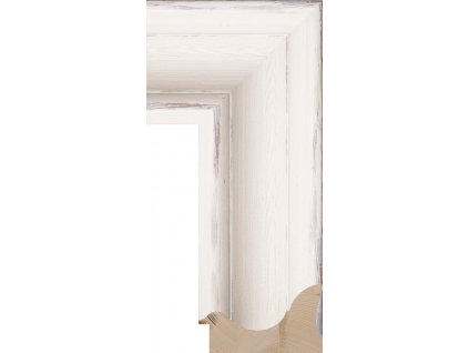 Rám - Brimfield White I. (Rozměr 30 x 40 cm)