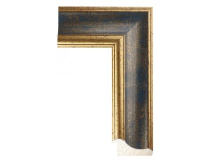 Rám - Renesance blue (Rozměr 30 x 40 cm)