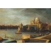 Obraz - Chrám a gondoly (Rozměr 60 cm x 90 cm)