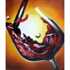 Obraz - Nalévání červeného vína (Rozměr 50 cm x 40 cm)