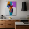 abstrakni obraz do kuchyne