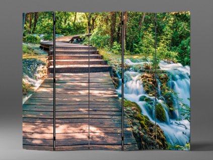 Paraván národní park Krka 1