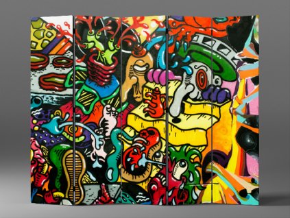 Paraván street graffiti 1