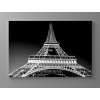 Černobílý obraz Eiffelova věž 2