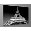 Černobílý obraz Eiffelova věž 1