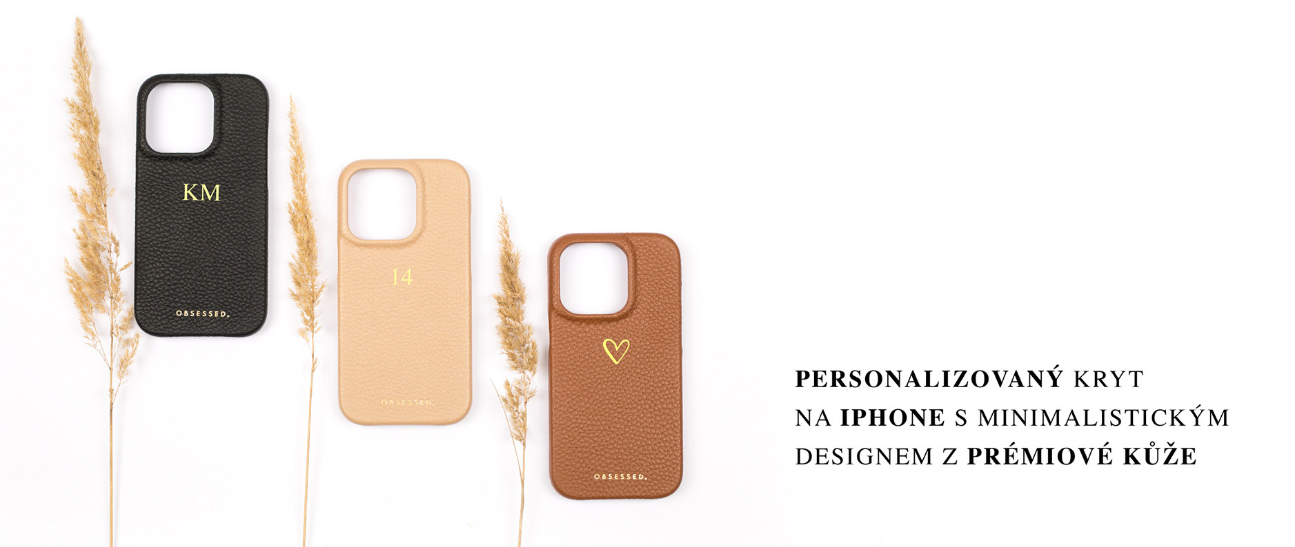 3 iPhony se slámou