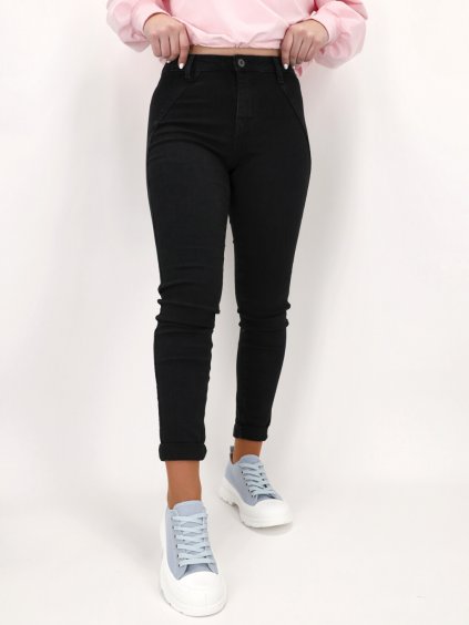 cierne damske skinny jeans 2512 A 6