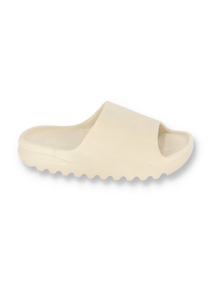 Bezove gumene slapky na platforme SS123BEIGE 1