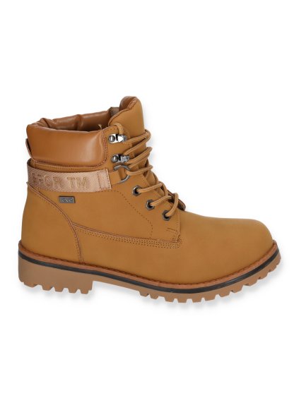 Skoricovo hnede damske workery zateplene 203001 CAMEL 1