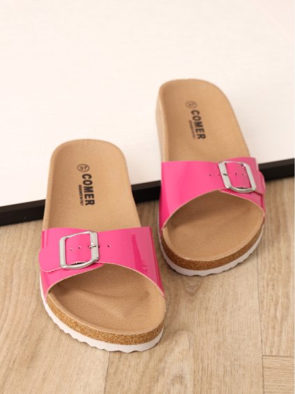 lakovane cyklamenove korkove slapky sar37fushia 4