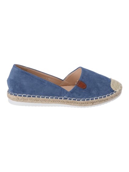 MODRÉ DÁMSKE ESPADRILKY JARNÉ (FARBA ČERVENÁ, VEĽKOSŤ 41, KATEGÓRIA Espadrilky)