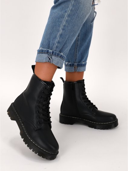 cierne damske workery H5898BLACK 2