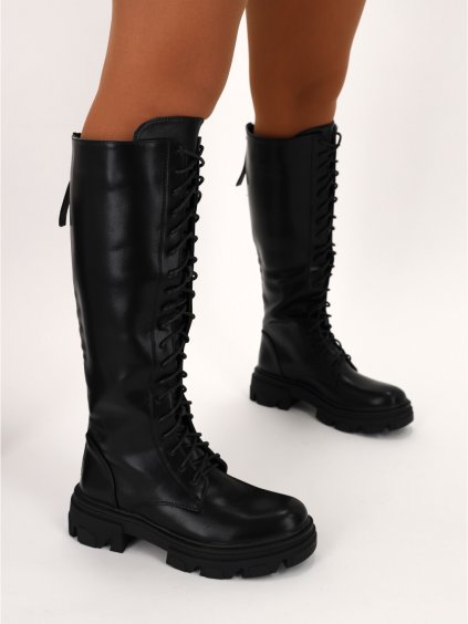 vysoke workery cierne K263BLACK 3