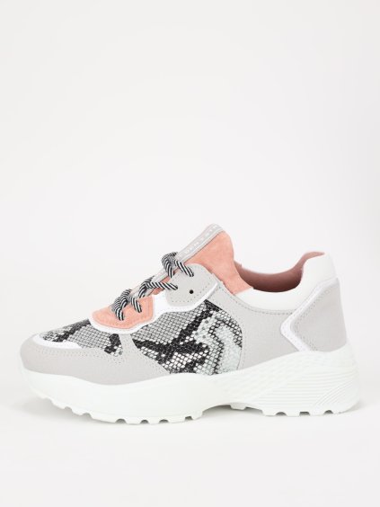 hadie ruzove tenisky na platforme snurovacie slipon bl170snakeskin 1