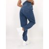 Siroke nohavice modre re3769 4