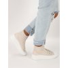 bezove damske tenisky clenkove PC16 BEIGE 6