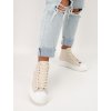 bezove damske tenisky clenkove PC16 BEIGE 1