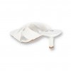 Biele slapky na podpatku YX5WHITE 6