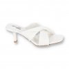Biele slapky na podpatku YX5WHITE 1