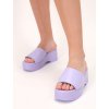 Fialove gumene slapky YES7691PURPLE 4