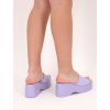 Fialove gumene slapky YES7691PURPLE 6