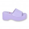 fialove gumene slapky na platforme YES7691PURPLE 1