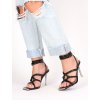cierne sandale snurovacie SF23BLACK 1